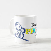 Omdat ik de producent ben, daarom koffiemok (Voorkant links)