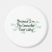 Omdat ik de raadsman ben magneet (Voorkant)