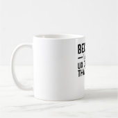 Omdat ik de UX-ontwerper ben, daarom Koffiemok (Links)