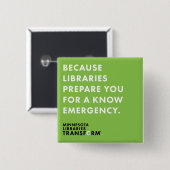 Omdat ik groene Button ken (Voorkant /achterkant)