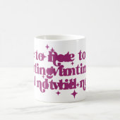 Omdat ik het niet wil, zal ik geen grappige grap z koffiemok (Center)