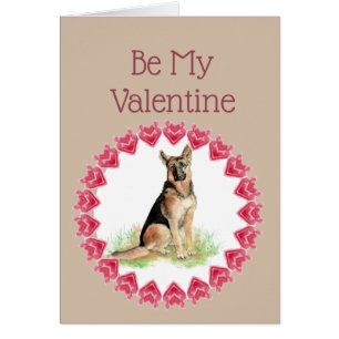Omdat ik je zo graag mag Duitse Herdersvalentijnsd