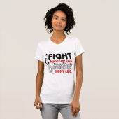 Omdat ik mijn dochter Lung Cancer nodig heb T-shirt (Voorkant volledig)