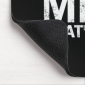 Omdat ik Mike ben, daarom sarcastisch verjaardags Muismat (Hoek)