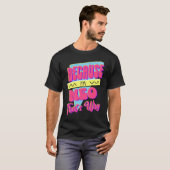 Omdat ik Neo ben Daarom T-shirt (Voorkant volledig)