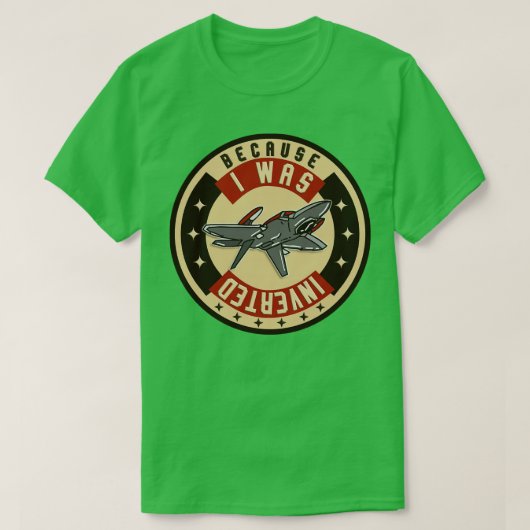 Omdat ik omgekeerd was t-shirt (Design voorkant)