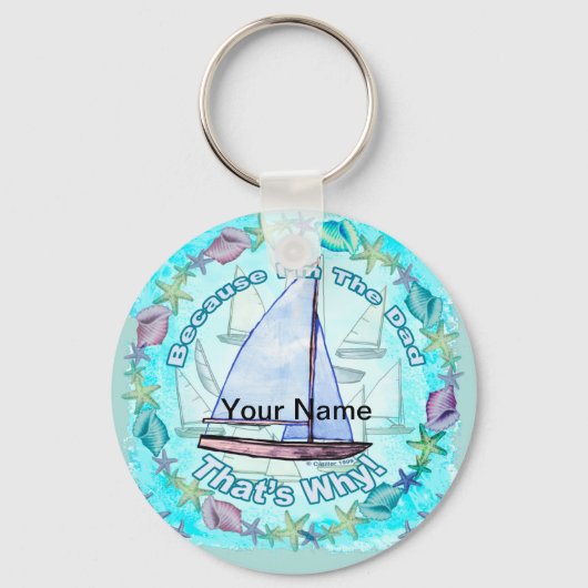 Omdat ik pap sleutelhanger ben (Voorkant)