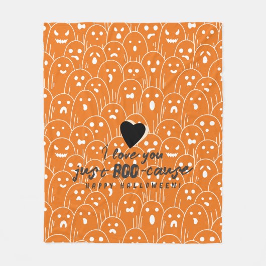 Omdat ik van je hou, gewoon omdat Ghost Gang Sinaa Fleece Deken (Voorkant)