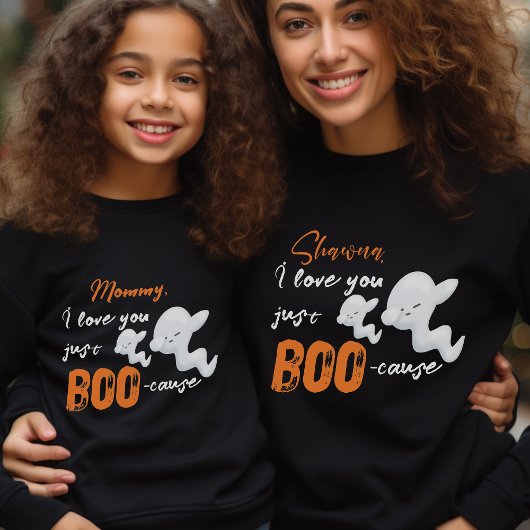 Omdat ik van je hou, gewoon omdat ik een spook ben trui