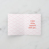 Omdat ik van je hou kaart (Binnen)