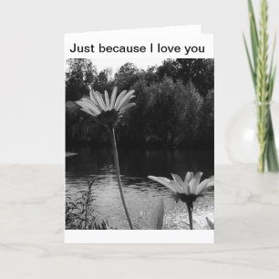 Omdat ik van je hou kaart