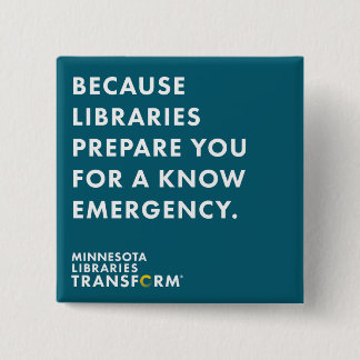 Omdat je Blauwgroen Button kent