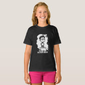 Omdat je dom bent – ironische statement-motiv t-shirt (Voorkant volledig)