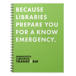 Omdat je een Spiral notebook voor noodgevallen ken Notitieboek