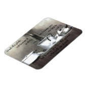 "Omdat je van" keuken magneet (Linkerzijde)