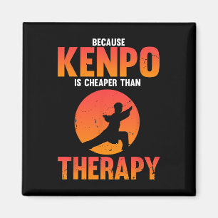 Omdat Kenpo beter is dan therapie Karate grap W Magneet