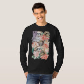 Omdat luiaards waterkleur t-shirt (Voorkant volledig)