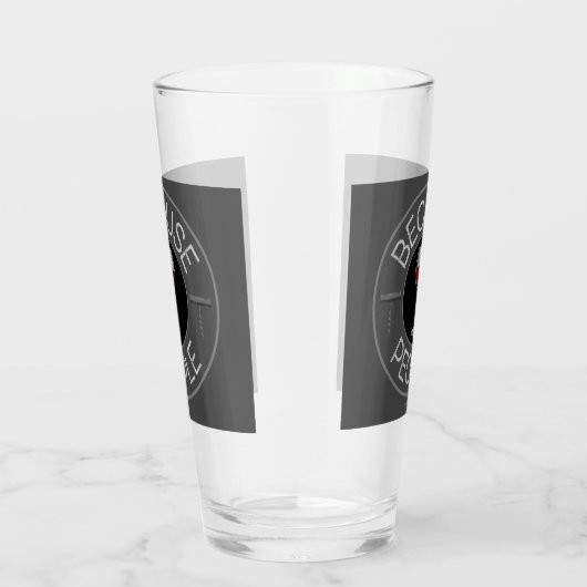 Omdat mensen (wijn) glas (Rechts)