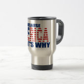 OMDAT MERICA DAAROM DE Mok VAN Vlagkoffie VAN ONS  (Voorkant rechts)