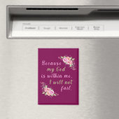 Omdat mijn God in mij is (wijn) Magneet (Insitu (Vaatwasser))