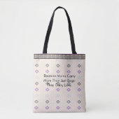 Omdat moeders meer dragen dan alleen tassen (Voorkant)