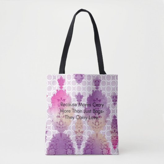 Omdat moeders meer dragen dan alleen tassen (Voorkant)