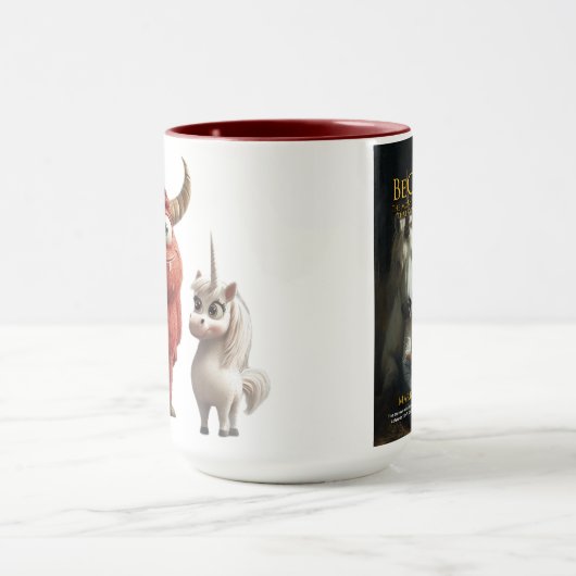 Omdat! Mok met schattig monster & Unicron (Midden)