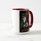 Omdat! Mok met schattig monster & Unicron (Voorkant rechts)