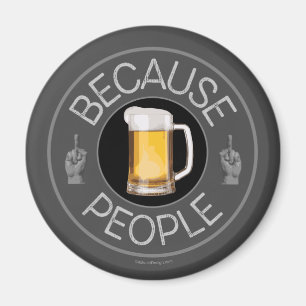 Omdat People (bier) Magnet