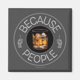 Omdat People (whisky) Magnet