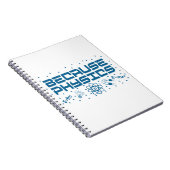 Omdat Physics Funny Notitieboek (Rechterzijde)