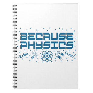 Omdat Physics Funny Notitieboek