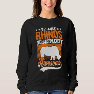 Omdat Rhinos de Geweldige Rijn vrijmaakt Trui