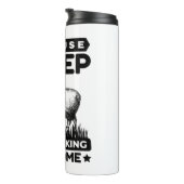 Omdat schapen Geweldige worden Thermosbeker (Geroteerd rechts)