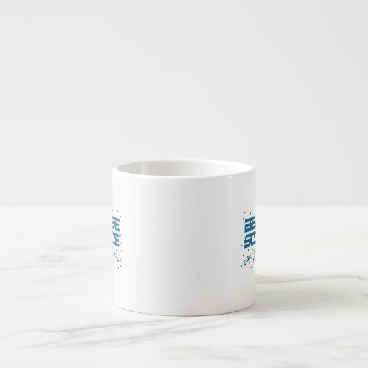 Omdat Science Funny Espresso Kop (Voorkant)