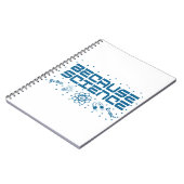 Omdat Science Funny Notitieboek (Linkerzijde)
