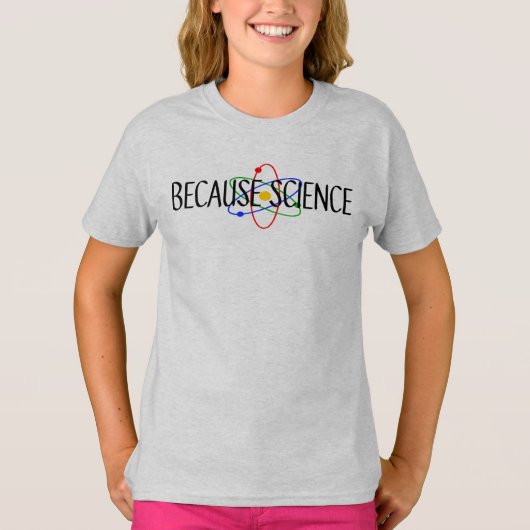 Omdat Science T-Shirt (Voorkant)