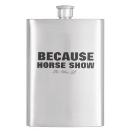 Omdat Show van paarden Heupfles