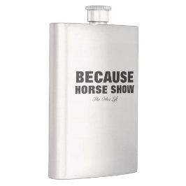 Omdat Show van paarden Heupfles