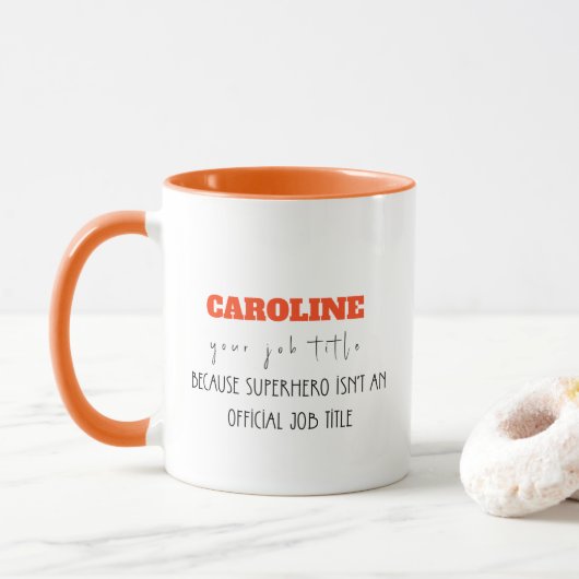 OMDAT SUPERHELD GEEN OFFICIËLE FUNCTIETITEL IS MOK (Met donut)