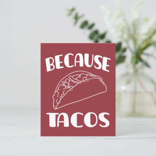 Omdat Tacos (Staand voorkant)