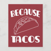 Omdat Tacos (Voorkant)