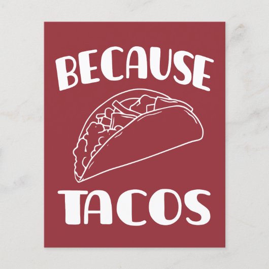 Omdat Tacos (Voorkant)