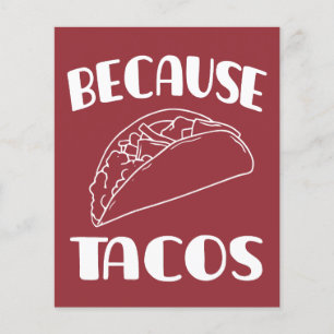 Omdat Tacos       Flyer