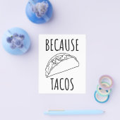 Omdat Tacos Flyer (Enkel)