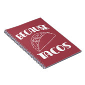 Omdat Tacos Notitieboek (Rechterzijde)