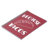Omdat Tacos Notitieboek (Linkerzijde)