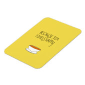 Omdat thee blij slogan vindt, Japanse stijlkop Magneet (Linkerzijde)