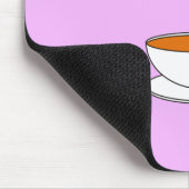 Omdat thee blij slogan vindt, Japanse stijlkop Muismat (Hoek)