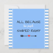 Omdat twee mensen het juiste Baby shower in hebben Kaart (Voorkant)